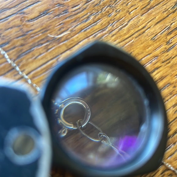 14k Diamond Heat Necklace - Picture 8 of 11